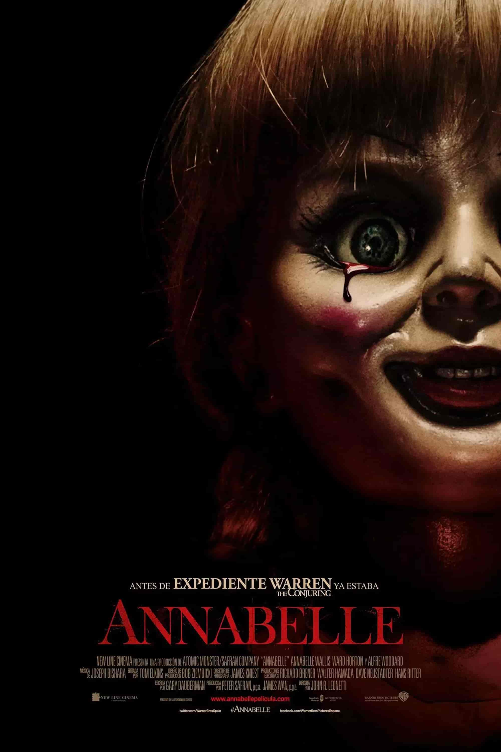Póster de anabelle