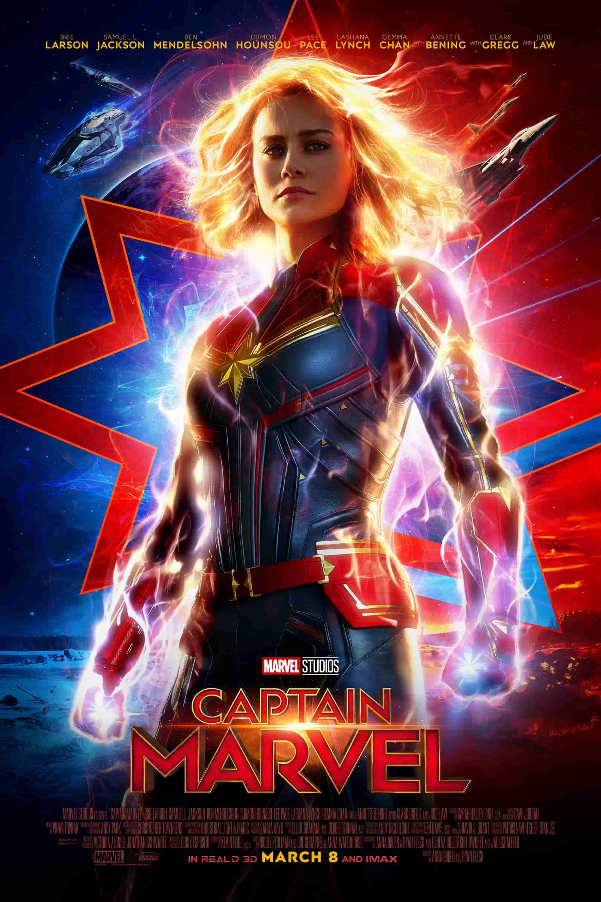 Póster de capitana marvel