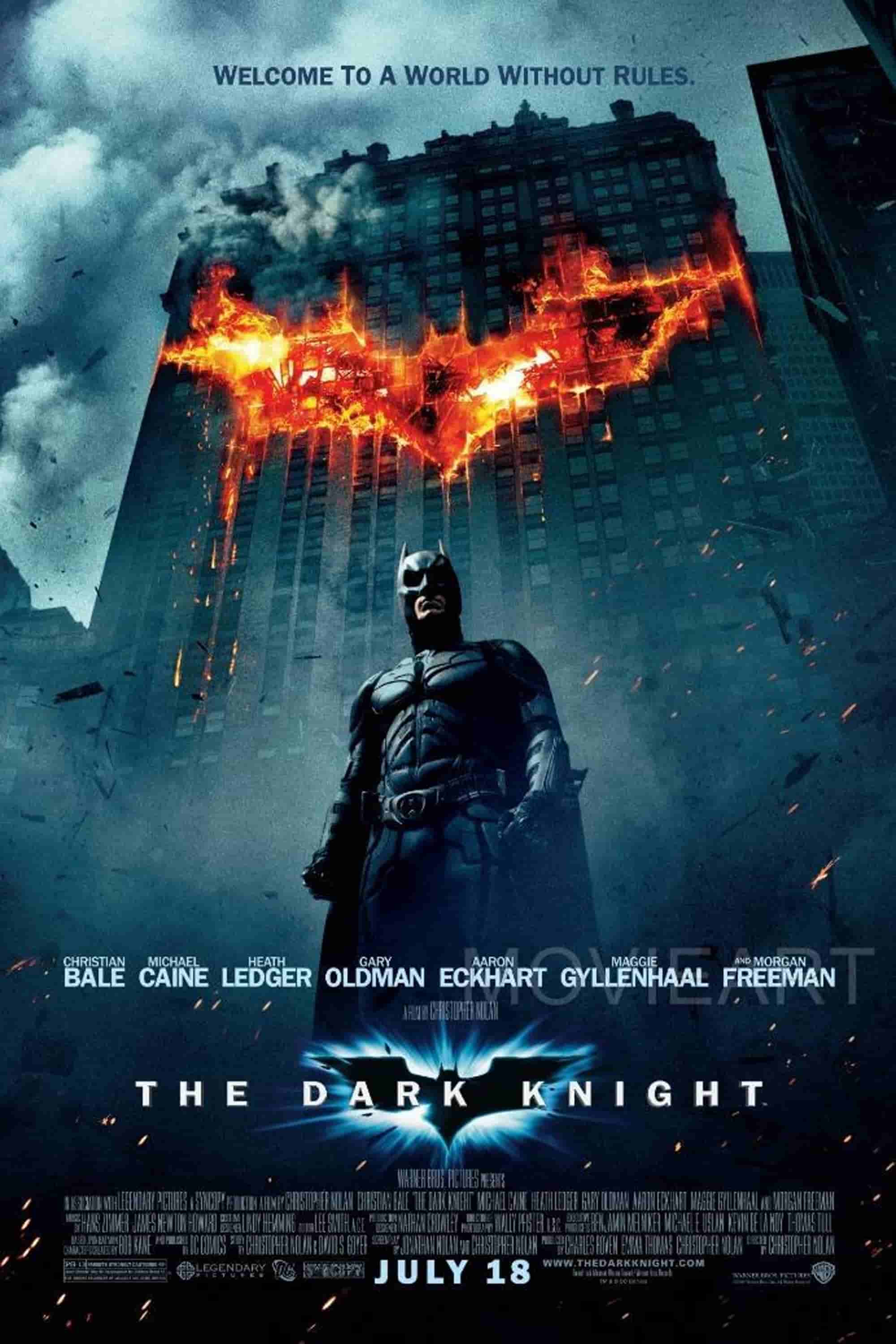 Póster de batman the dark knight