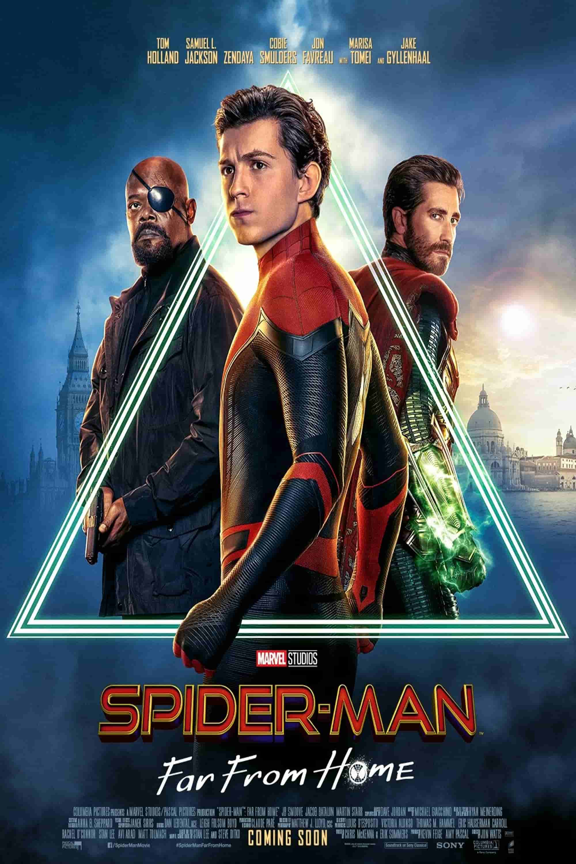 Póster de spiderman far from home